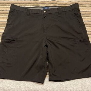 George Men's Black Cargo Shorts